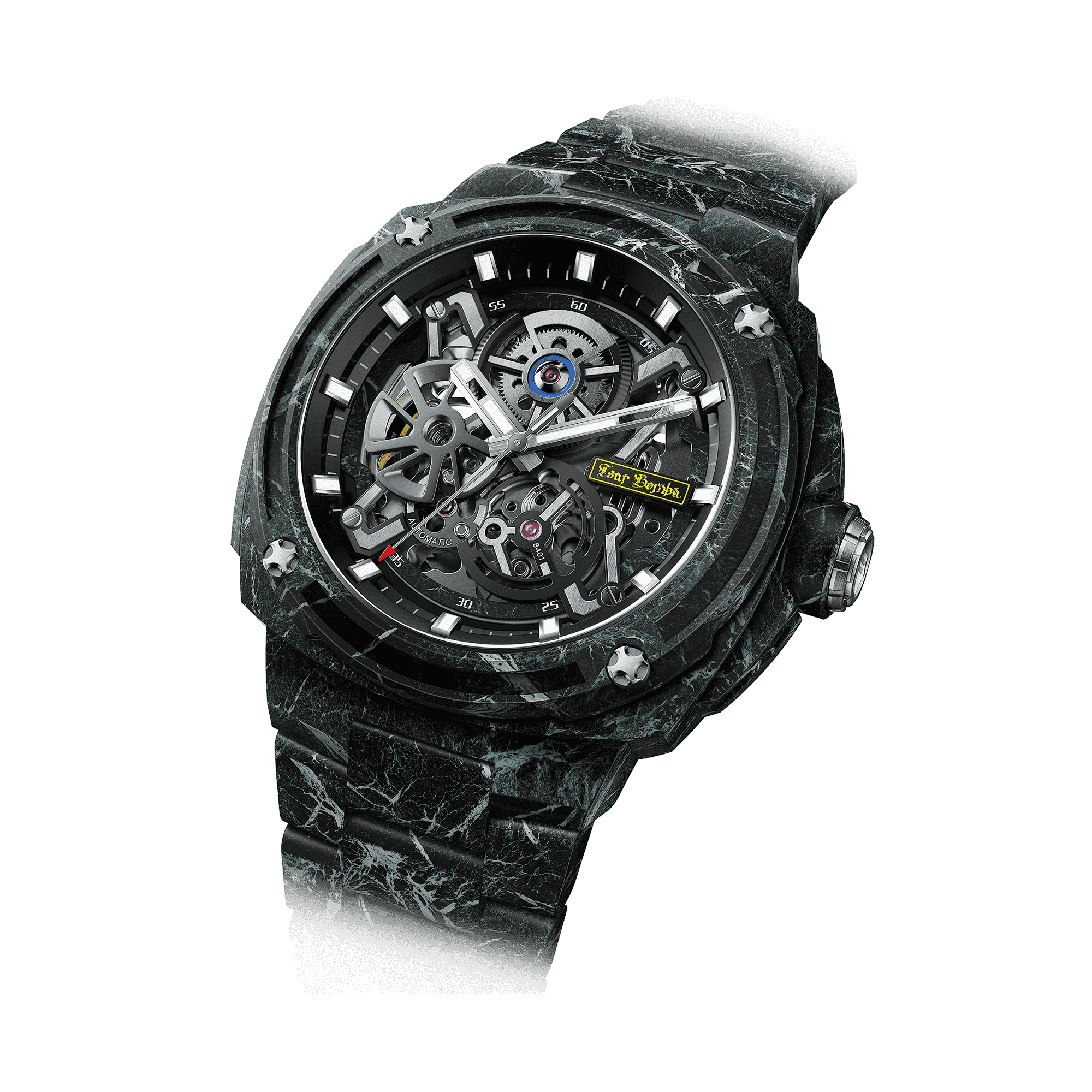 Electron-TB8401CF - Blue TSAR BOMBA Watch