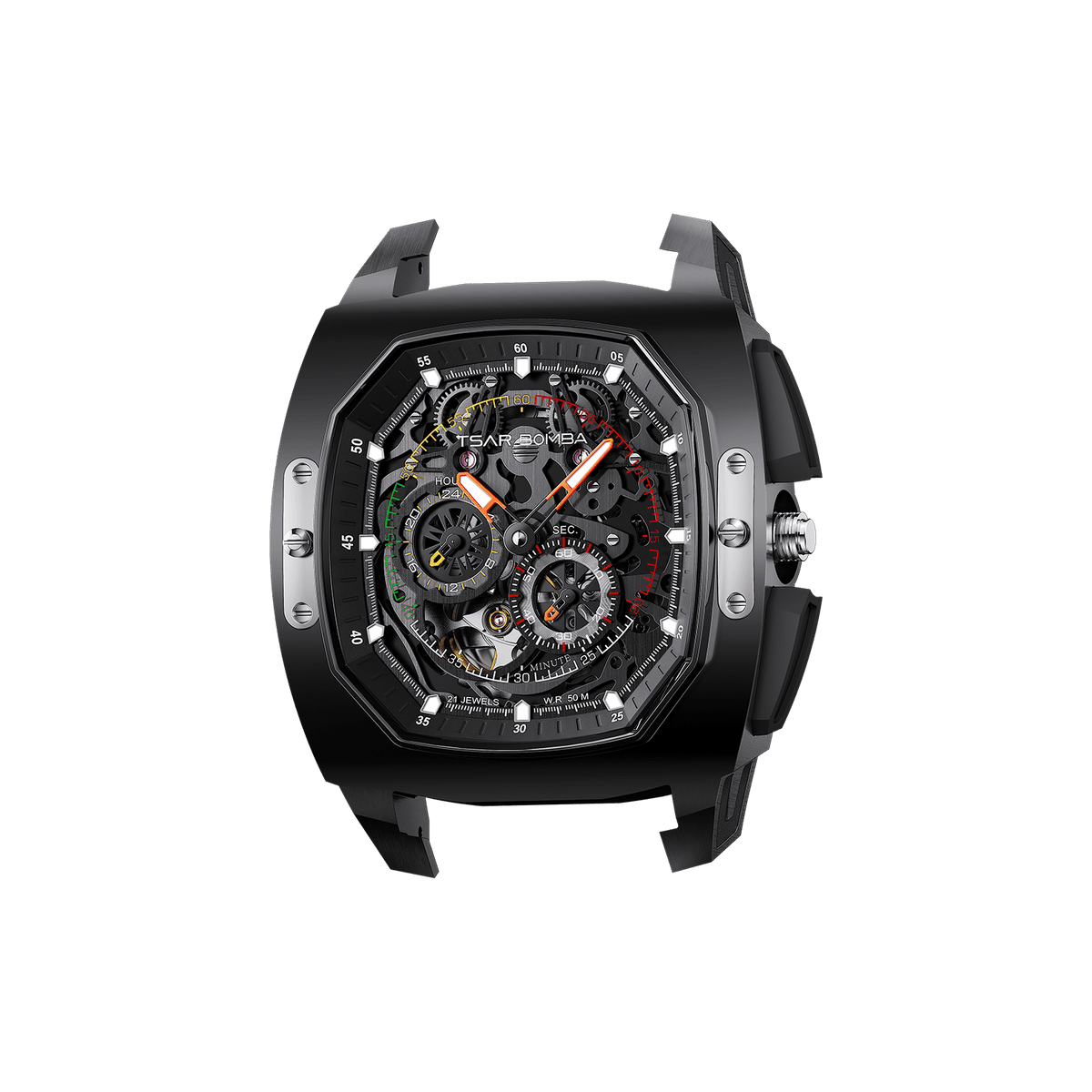 Dark Matter Interchangeable Automatic Watch Head - Dark Matter 1-Black