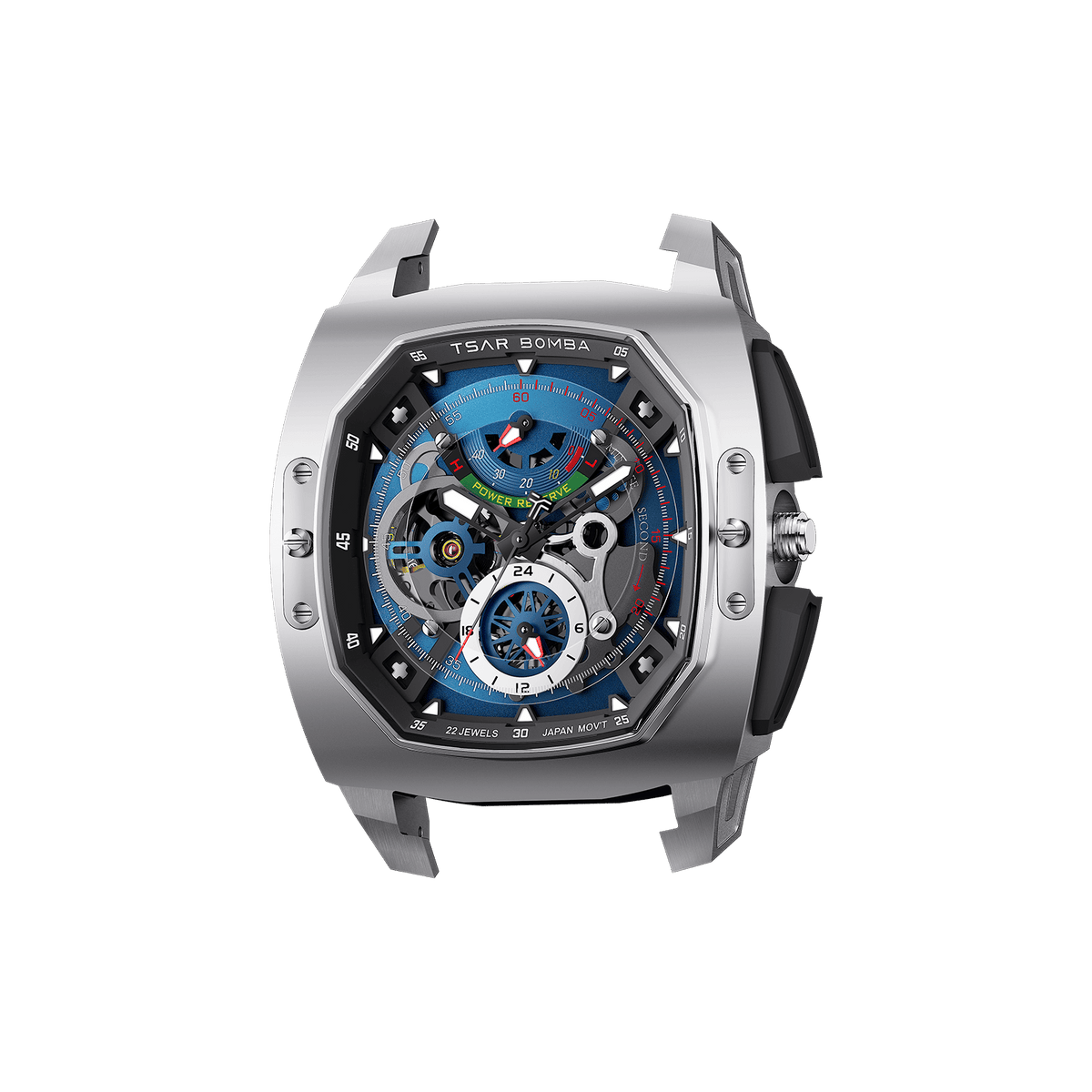 Dark Matter Interchangeable Automatic Watch Head - Dark Matter 2-Silver