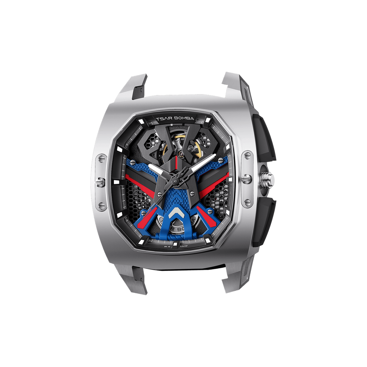 Dark Matter Interchangeable Automatic Watch Head - Dark Matter 3-Silver