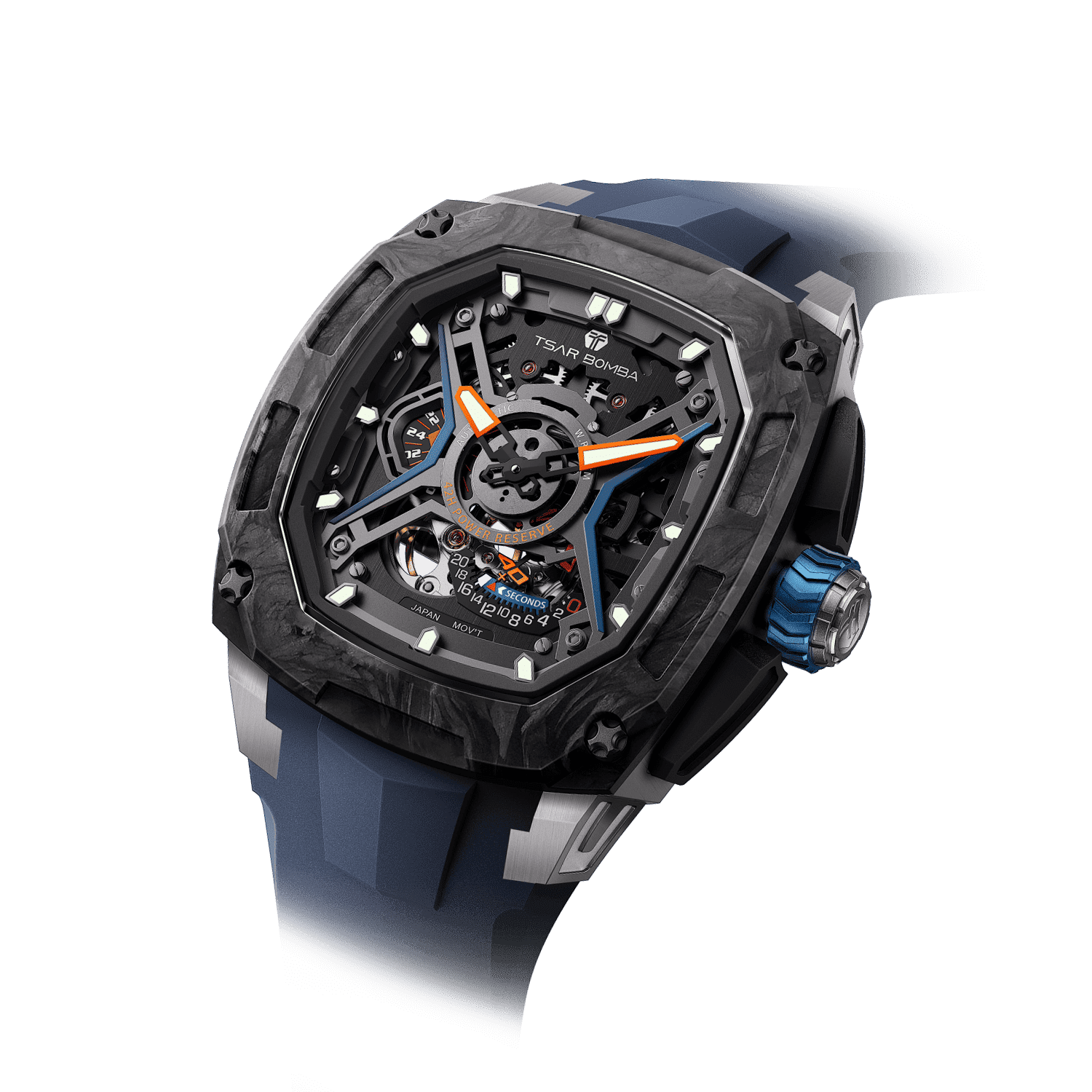 Dark Matter 5（Ship from US） - Blue TSAR BOMBA Watch