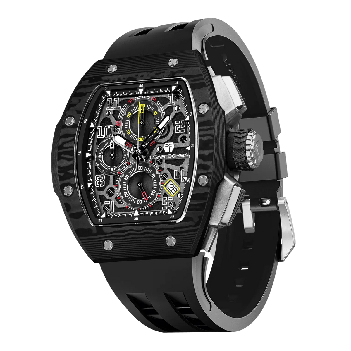 Atomic-TB8214 Standard Edition - Carbon Fiber-Black