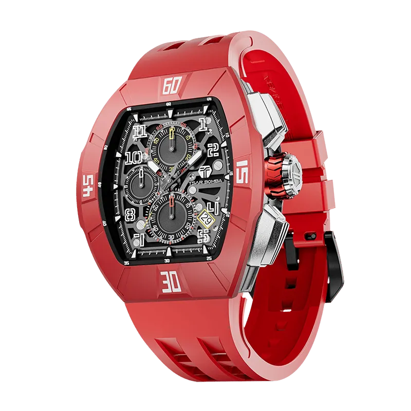Atomic-TB8214 Standard Edition - Fluororubber-Dynamic Red
