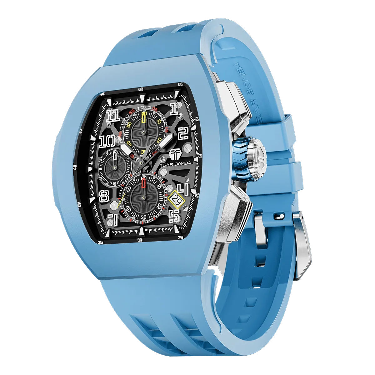 Atomic-TB8214 Standard Edition - Fluororubber-Light Blue
