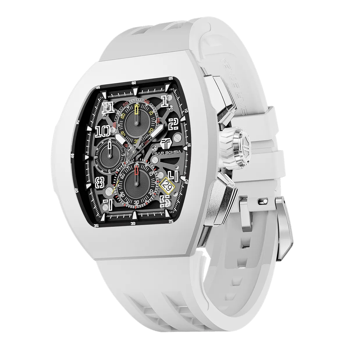 Atomic-TB8214 Standard Edition - Fluororubber-White