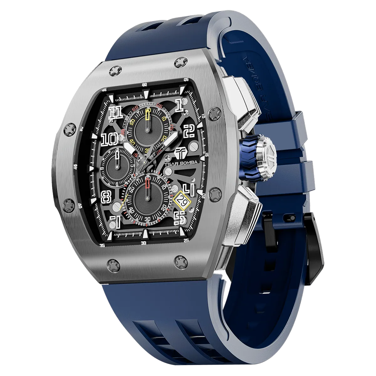 Atomic-TB8214 Standard Edition - Stainless Steel-Blue