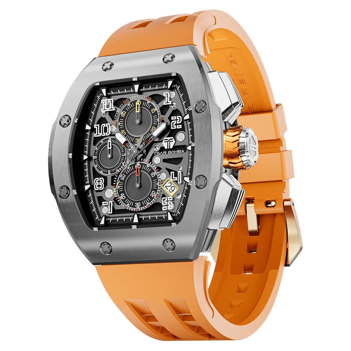 Atomic-TB8214 Standard Edition - Stainless Steel-Orange