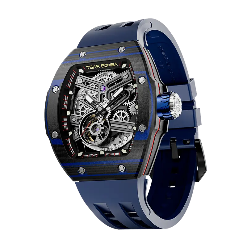 Atomic-TB8218 Standard Edition - Carbon Fiber-Blue