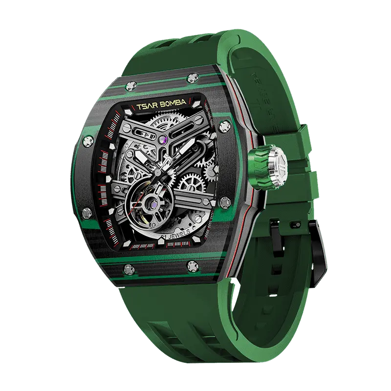 Atomic-TB8218 Standard Edition - Carbon Fiber-Green