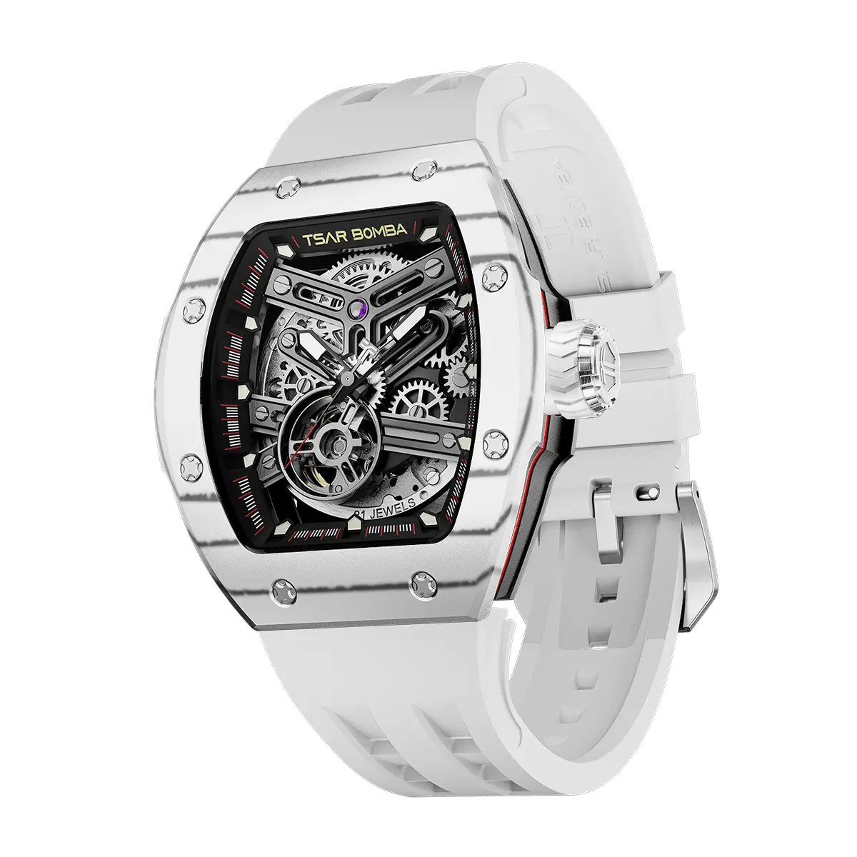 Atomic-TB8218 Standard Edition - Carbon Fiber-White