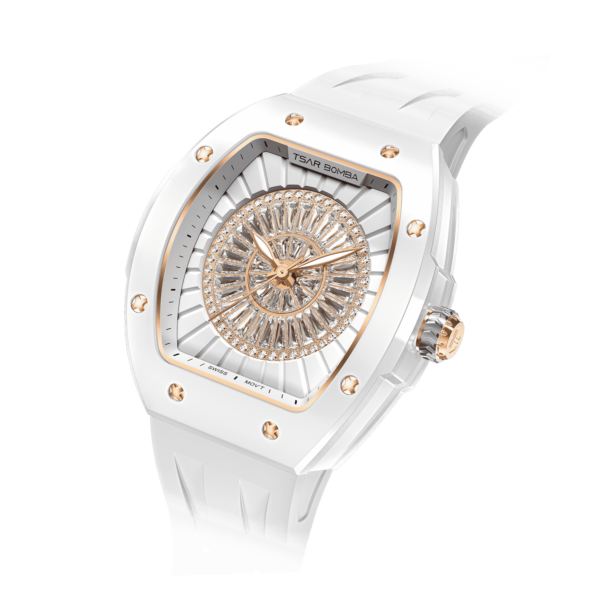 Nucleus Femme 03 - White TSAR BOMBA Watch