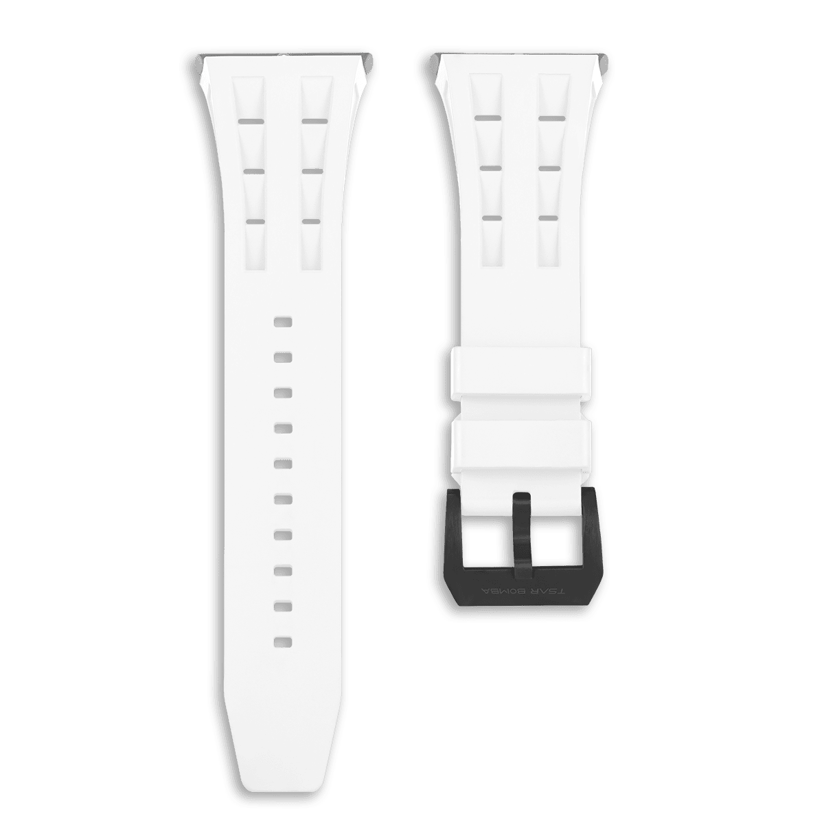 Elemental TB8210CF&TB8211Q Strap - Fluoro rubber strap-White