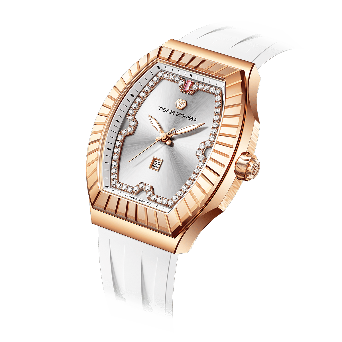 Nucleus Femme 04（Pre-order) - White Gold Tsarbomba Watch
