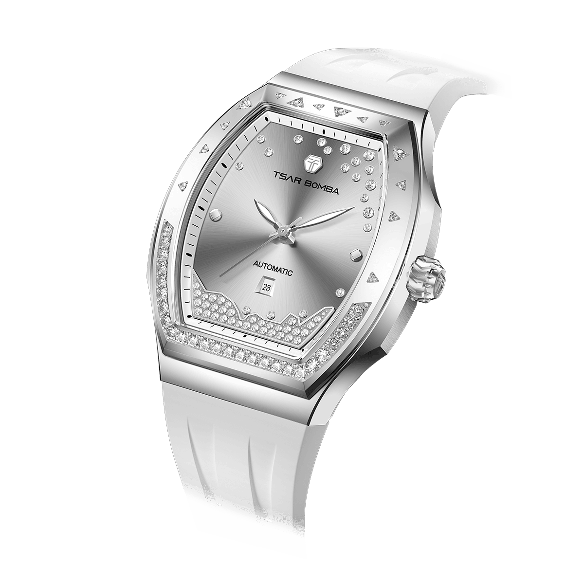 Lumina（Pre-order) - White Silver Tsarbomba Watch