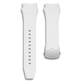 Dark Matter Interchangeable Strap - Deployant Clasp-White