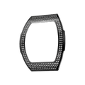 Atomic Interchangeable Bezel - Cubic Zirconia-Black