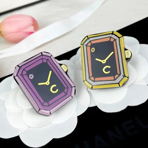 Luxury Brooch Designer Gold Plated Brand Designer Letters High Quality Brooch Fashion Acrylic Women Letter Pin Jewelry Gift Great Shopping 4You