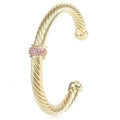 DY Bracelet Designer Luxury Jewelry Top jewelry bracelet Dy Bracelets Popular Twisted Cable Ball New dy high quality fashion accessories for Christmas gifts Great Shopping 4You