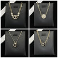 Designer Classic Pendant Necklaces Crystal Rhinestone Necklace Chain for Women Wedding Jewelry Accessories Christmas Gifts Great Shopping 4You