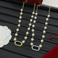 Charm Womens Pendant Necklace Designer Brand Love Gold Necklace Classic Luxury Pearl Necklace Design Gifts Wedding Jewelry with Box Great Shopping 4You