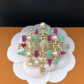 Designer Letter Brooches Luxury Women Gold Plated Crystal Jewelry Brooch Charm Pin Wedding Love Gifts Accessorie Great Shopping 4You