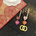 Women Designer Letter Pearl Brooches Copper Gold Plated Crystal Rhinestone Jewelry Brooch Charm Pin Men Womens Wedding Party Clothing Accessories Great Shopping 4You