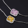 Chic Women's Jewelry Accessory Premium Quality S925 Silver Diamond Chain Necklace Great Shopping 4You