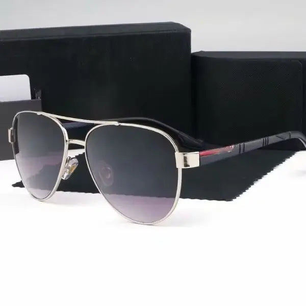 Womens Triomphe Oval Frame Sunglasses Women Metal Mirror Legs Green Lens Sunglasses Retro Small Round Frame Sexy Little Women With original box RSYRH Great Shopping 4You