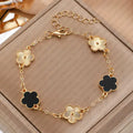 Designer Bracelet for Women Gold Flower Bracelets Shell Bangle Classic Bangles Luxury Jewlery Designer for Women Elegant Sophisticated Timeless Gift Great Shopping 4You