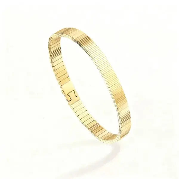 Luxurious Feminine Jewelry Accessory - High-Quality Platinized Bangle for Special Occasions Great Shopping 4You