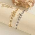 Bracelet Luxury Jewelry For Women Creative Fashion With Extendable Clasp Copper Micro Inlaid Zirconia Stud Bracelets Holiday Vacation Gifts Great Shopping 4You