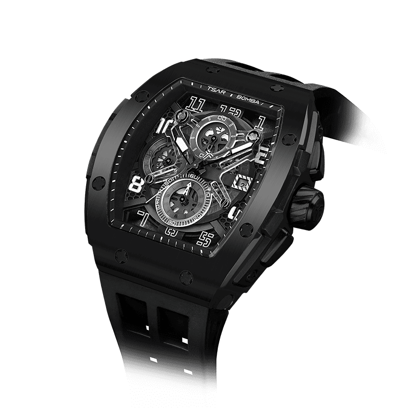 Elemental-TB8211Q（Ship from DE） - Black Tsarbomba Watch