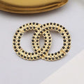 Famous Desinger Brooch Women Rhinestone Pearl Letter Brooches Suit Pin Fashion Jewelry Clothing Decoration s Top Quality Accessories Gifts Great Shopping 4You