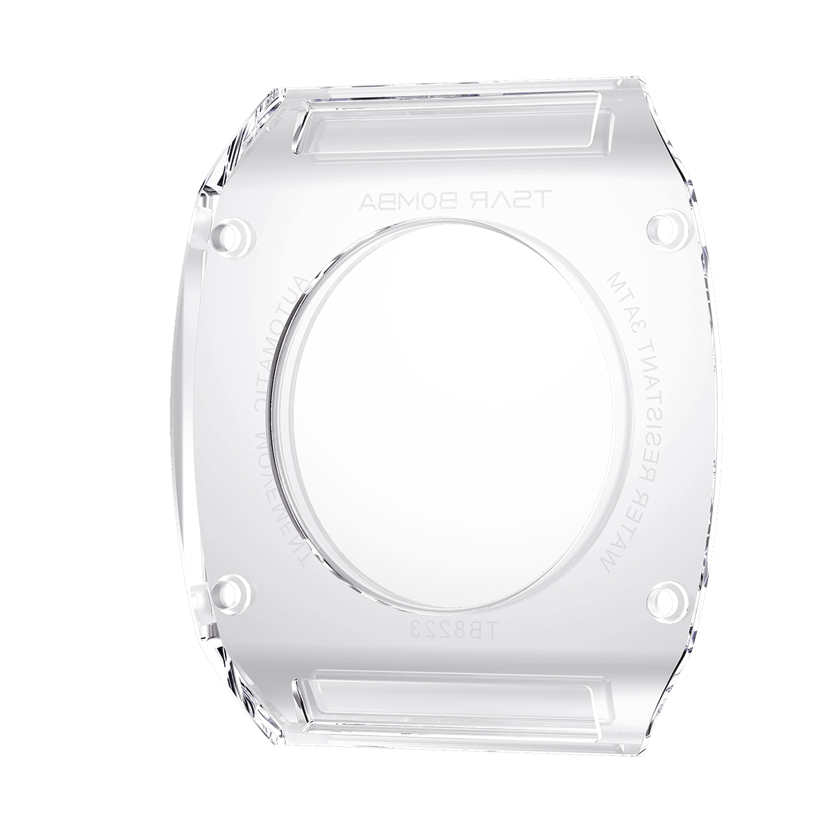 Light Matter Sapphire Bezel & Chronite® Case - Case Back Tsarbomba Watch Accessories