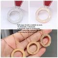 Classic Round Pendant Necklace for Ladies Classic Circular Pendant Designer Diamond Pendant Necklace Jewelry Necklace Couple Gifts Great Shopping 4You