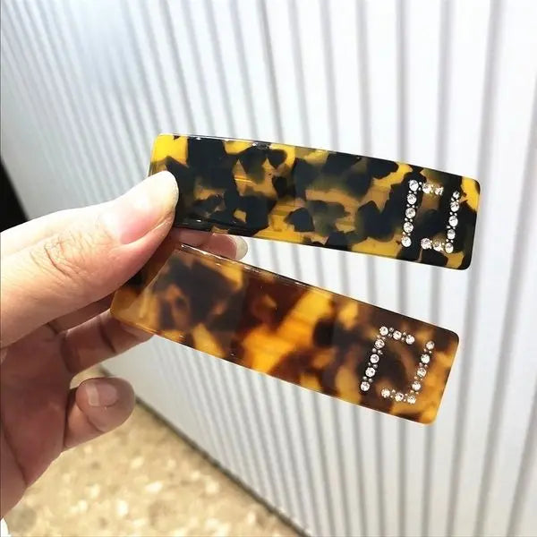 Hair Clips Luxury Designer Jewelry Women Hair Clips Alloy Letter Barrettes Gold Hairpins Hair Accessories Hairpins Great Shopping 4You