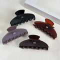 Premium Acetate Hair Claw Clip for Women Sporty Fashion Letter Design Oversized Claw Clip Minimalist American Style Trendy Hair Accessory Multi-Color Available Great Shopping 4You