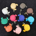 Designer Keychain Leather Crab Bag Charm Classic Letter Print Luxury Men's and Women's Keychain Earphone Case Brand Pendant High-quality Couple Gifts Great Shopping 4You