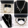 Necklace Designer High Quality Alloy Jewelry Fashion Gift Women's Pearl Necklace with Diamond Jewelry Daily Wear Great Shopping 4You