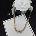 Necklaces Luxury Designer Jewelry Women Black and White Leather Rope Snake Bone Classic Necklace Snake Necklace Daily Outfit Great Shopping 4You