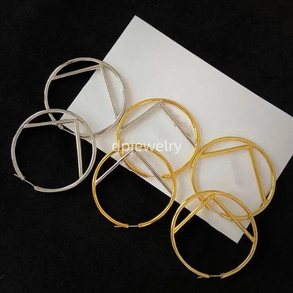 Luxury Designer Elegant Gold and Silver earring Fashion Women's Letter Pendant Bracelet Wedding Special Design Jewelry Quality-F11 Great Shopping 4You