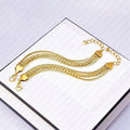 Designer Bracelet Bracelet for Women Bracelets 18K Gold Plated Bangle Stainless Steel Bangles Luxury Jewlery Designer for Women Elegant Timeless Gift Premium Great Shopping 4You