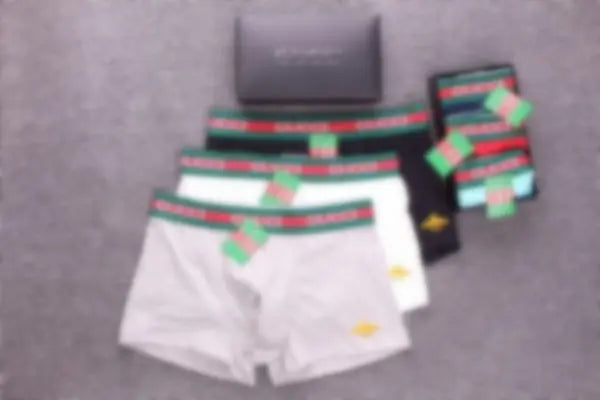 boxers for men underwear designer underpants Sexy Mens Boxers For Mens Gay Boxer Shorts Underwear Boxer Interior Hombre Vintage Designer short 3 pieces/box Great Shopping 4You