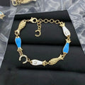 Luxury Necklace Women Brand Designer Choker Pendant High Quality Bracelet Necklace Wedding Party Jewelry with Box Great Shopping 4You