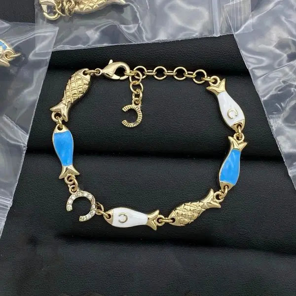 Luxury Necklace Women Brand Designer Choker Pendant High Quality Bracelet Necklace Wedding Party Jewelry with Box Great Shopping 4You