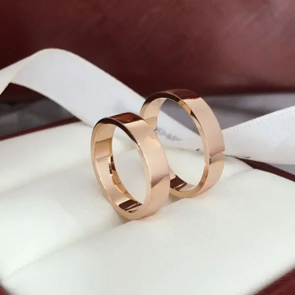 Womens Love Ring Luxury Designer Mens Designer Heart Band Rings Couple Jewelry Titanium Steel Band Fashion Classic Gold Silver Rose Color with Diamonds Size 5-11 Gift Great Shopping 4You