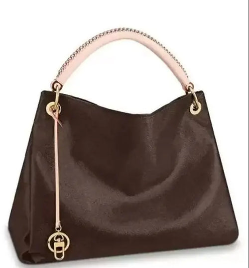 1 -12022 Women Backpack Handbags Bag Classic Fashion All Match Trend One Shoulder Stitching Retro Ladies Chain Handtaschebag Shoppi OdCm Great Shopping 4You