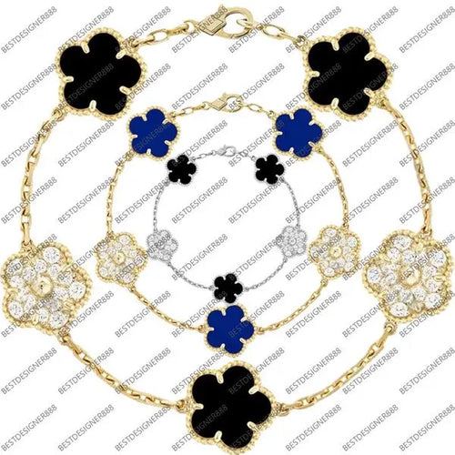 5 Motifs Cleef Clover Bracelet Designer Jewelry Bracelet 18k Gold Plated Stainless Steel Gift For Mothers And Couples Bracelet Luxury Lady Jewelry Bracelets Great Shopping 4You