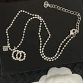Gold Plated Brass Copper Pendant Necklace Fashion Women Star Rhie Crystal Pearl Necklaces Choker Chain Wedding Jewelry Love Gifts Great Shopping 4You