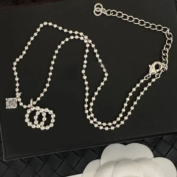 Gold Plated Brass Copper Pendant Necklace Fashion Women Star Rhie Crystal Pearl Necklaces Choker Chain Wedding Jewelry Love Gifts Great Shopping 4You